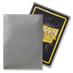Dragon Shield Standard Card Sleeves Classic Silver (100) Standard Size Card Sleeves